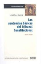 Sentencias Basicas Del Tribunal Constitucional
