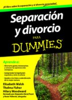 Portada del Libro Separacion Y Divorcio Para Dummies
