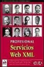 Portada del Libro Servicios Web Xml: Profesional