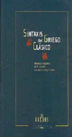 Portada del Libro Sintaxis Del Griego Clasico