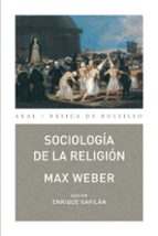 Portada del Libro Sociologia De La Religion