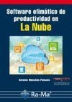 Portada del Libro Software Ofimático De Productividad En La Nube