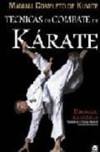 Portada del Libro Tecnicas De Combate De Karate Kumite: Manual Completo De Kumite