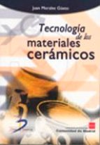 Portada del Libro Tecnologia De Los Materiales Ceramicos