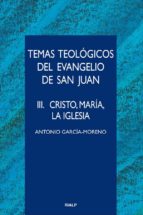 Portada del Libro Temas Teológicos Del Evangelio De San Juan: Iii. Cristo, Maria, L A Iglesia