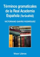 Portada del Libro Terminos Gramaticales De La Real Academia Española