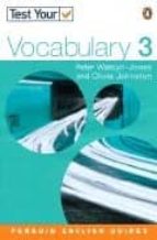 Portada del Libro Test Your Vocabulary 3