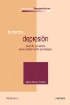 Portada del Libro Tratando...depresion