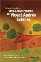 Portada del Libro Vint-i-cinc Poemes De Vicent Andres Estelles