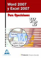 Word Y Excel 2007. Manual